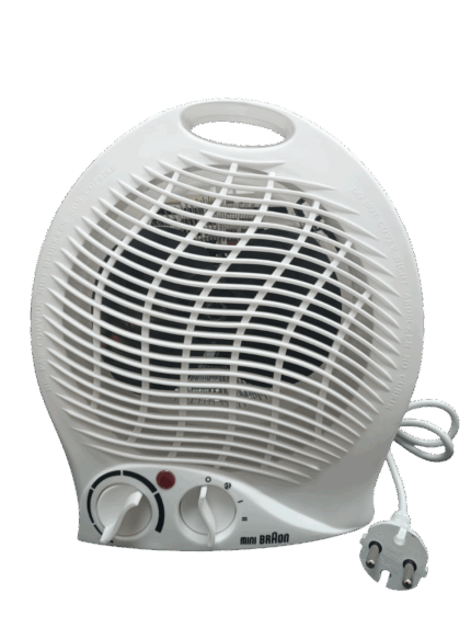 Estufa Electrica 1000/ 2000w Blanco 220v Blanco